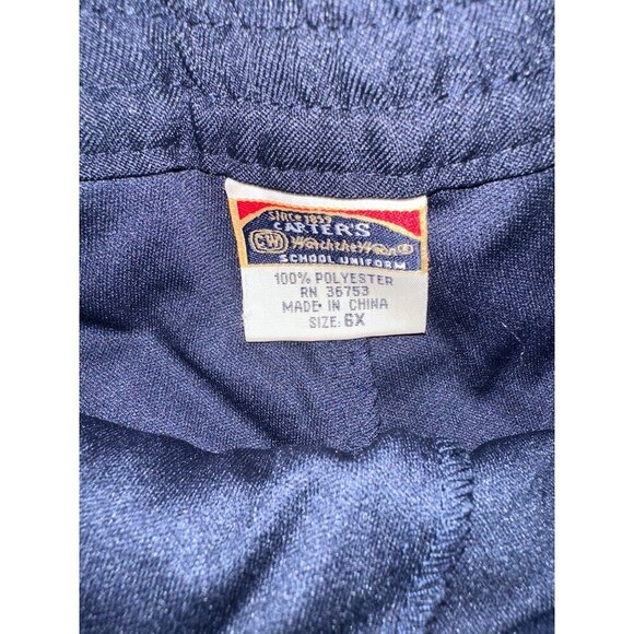 Carter's Girls Skort Watch the Wear School Uniform size 6X NWT - Picture 6 of 6